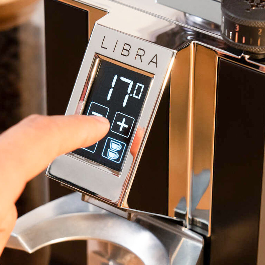 Máy xay cà phê cân xay tức thì Eureka Mignon Libra 55 16CR- Hàng nhập khẩu từ Ý
