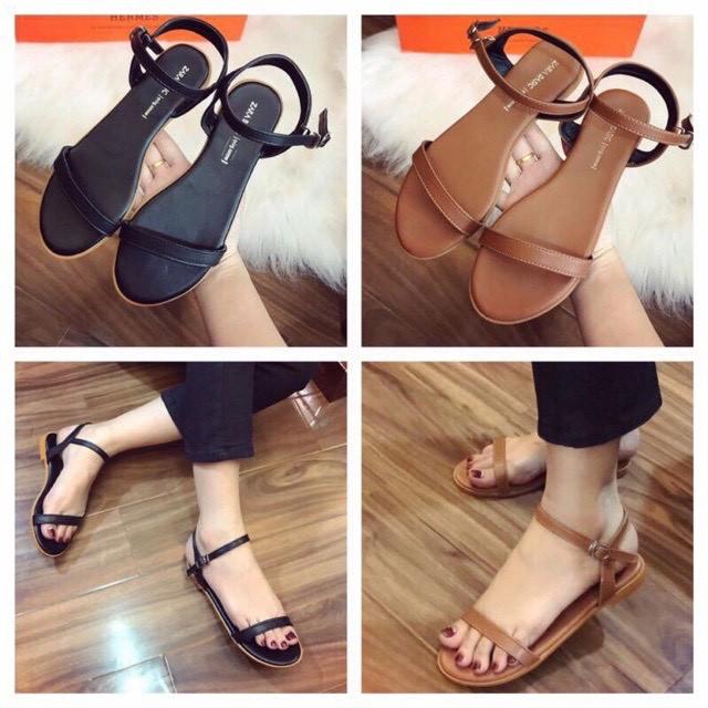 Giày sandal quai ngang nhỏ 1N