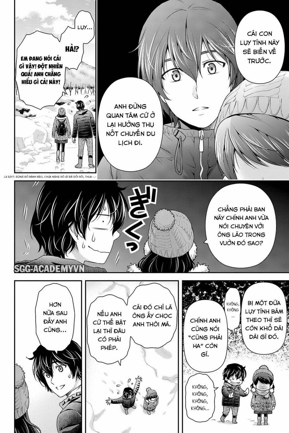 Domestic Na Kanojo Chapter 127 - Trang 3