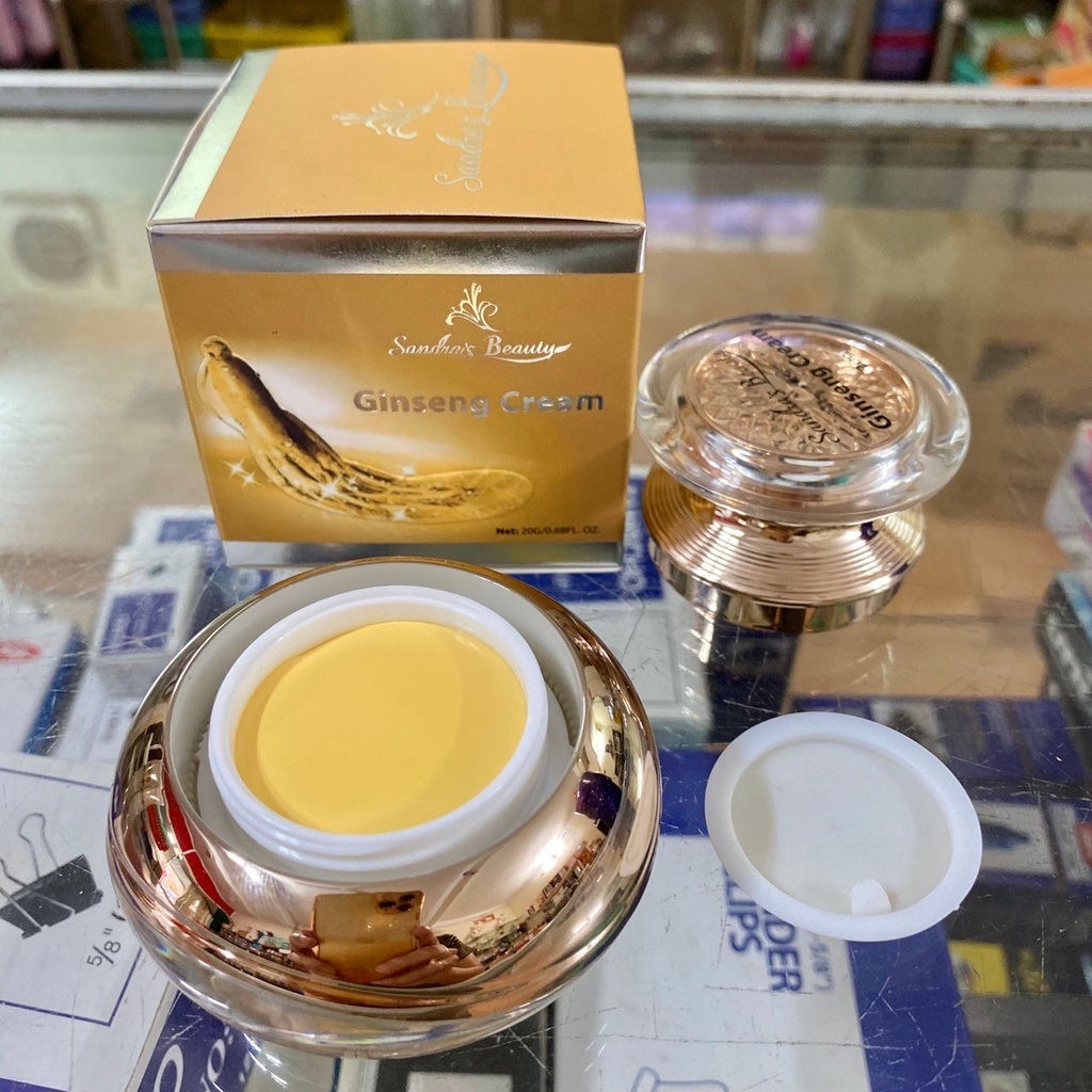 Kem Dưỡng Trắng Da Từ Nhân Sâm Sandra's Beauty Ginseng Cream - Beaumore TP080 (20g)