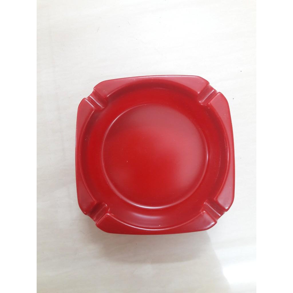 Gạt tàn nhựa melamine để bàn tiện lợi V6 (Video tự quay)