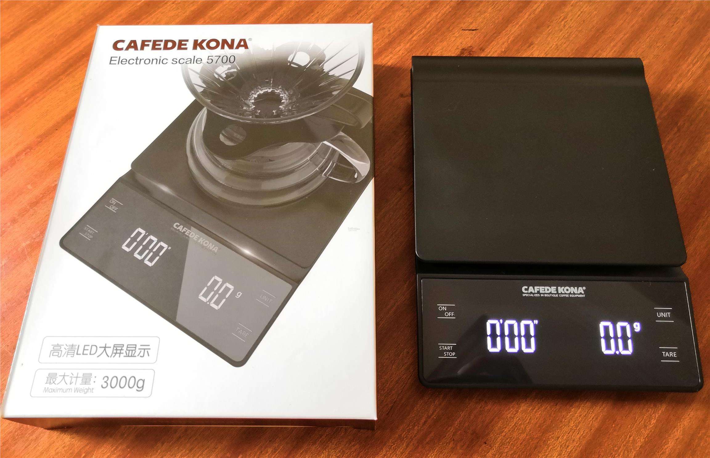 CÂN ĐO ĐIỆN TỬ CAFE DE KONA SCALE DIGITAL DRIP V60 CK5700 – ĐEN