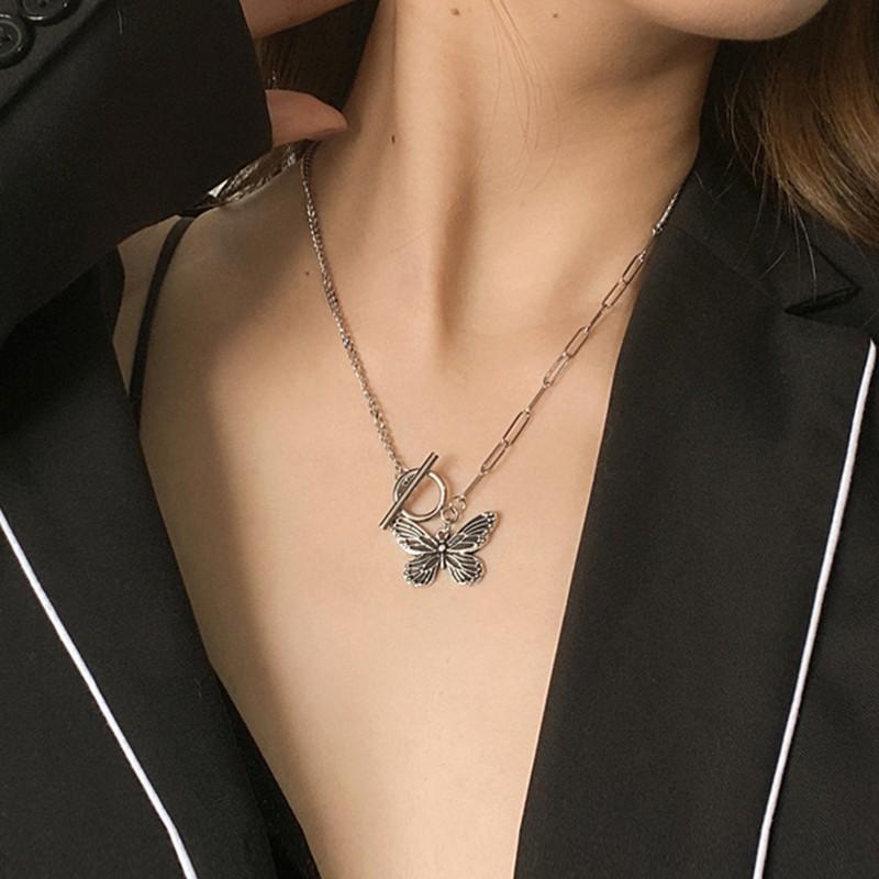 Vòng Tay/ Dây Chuyền Hình Bướm Phong Cách Cổ Điển Cho Nữ
