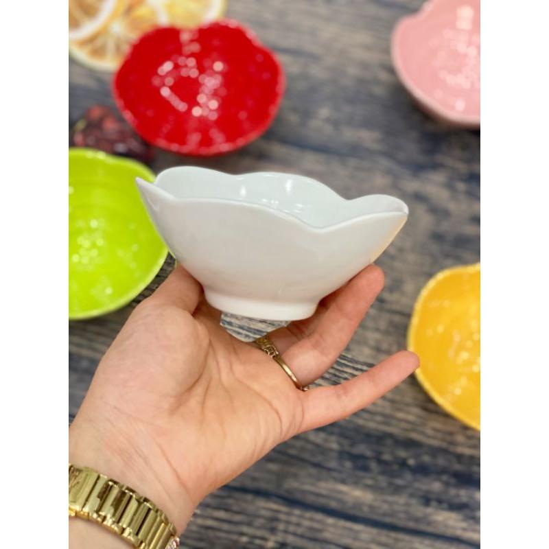 Bát sứ loe sắc màu sứ Bát Tràng
