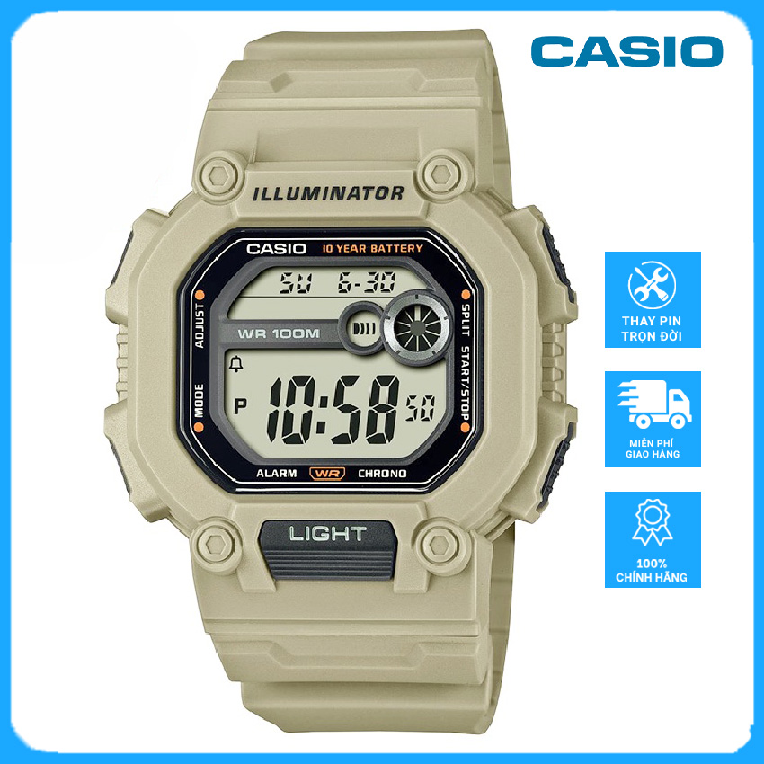 Đồng Hồ Casio Nam W-737HX-5AVDF Chính Hãng