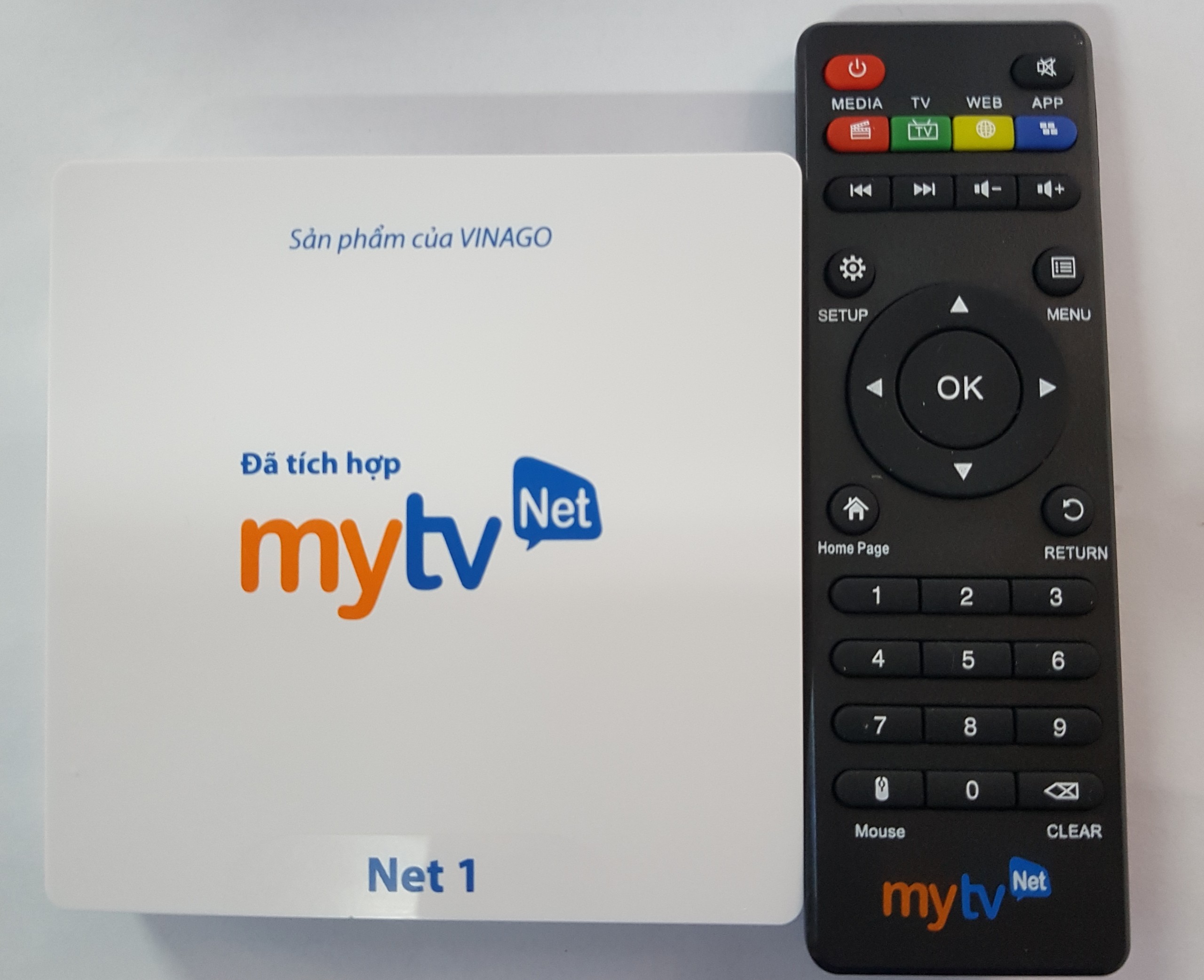 Android MyTV Net 1G bản 2020 Tặng Tài khoản HDplay cập nhập Android 7.1.2 hỗ trợ điều khiển Giọng nói - Hàng chính hãng