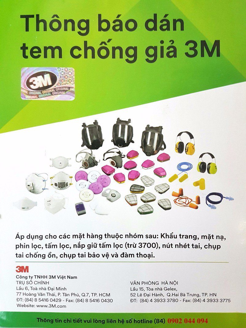 Khẩu trang N95 3M 9541 tiêu chuẩn KN95 (tương đương N95) - Khẩu trang hoạt tính 3D 5 lớp, chống virus, bụi mịn, phòng dịch, chính hãng 3M