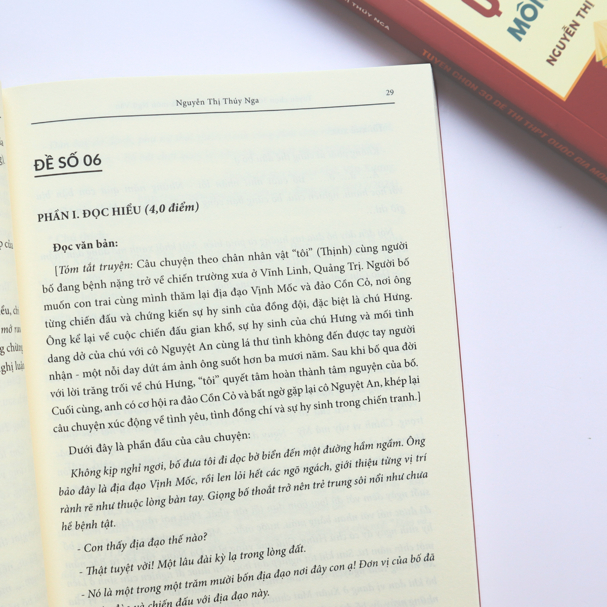 Sách - Tuyển Chọn 30 Đề Thi THPT Quốc Gia - Môn Ngữ Văn