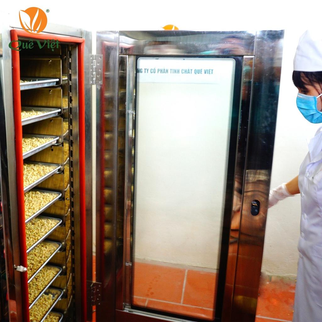 Mầm đậu nành nguyên xơ Quê Việt tăng vòng 1, cải thiện nội tiết tố phụ nữ