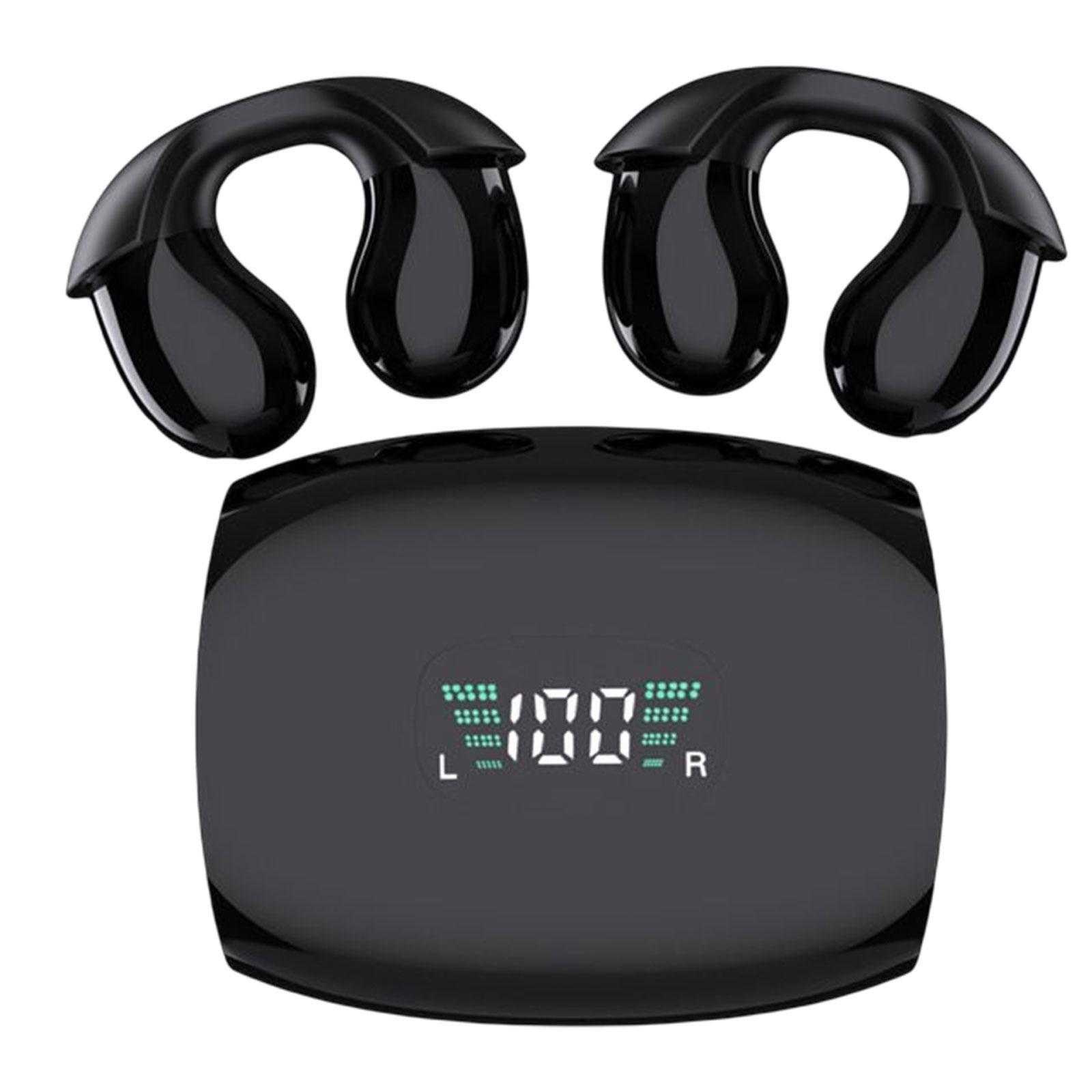 Ear Clip Headphones Touch Control Mini Clip on Earphones for Workout Outdoor