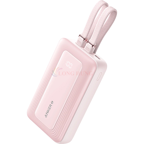 Sạc dự phòng Anker Zolo Power Bank 1USB 2Type-C 35W 10000mAh A1680C - Hàng chính hãng