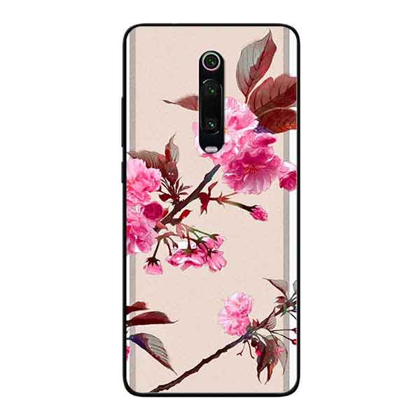 Ốp Lưng in cho Xiaomi Redmi K20 Pro Mẫu Cành Hoa Đào - Hàng Chính Hãng