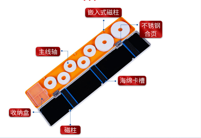 Hộp đựng phao câu Đài cá chép 3 ngăn