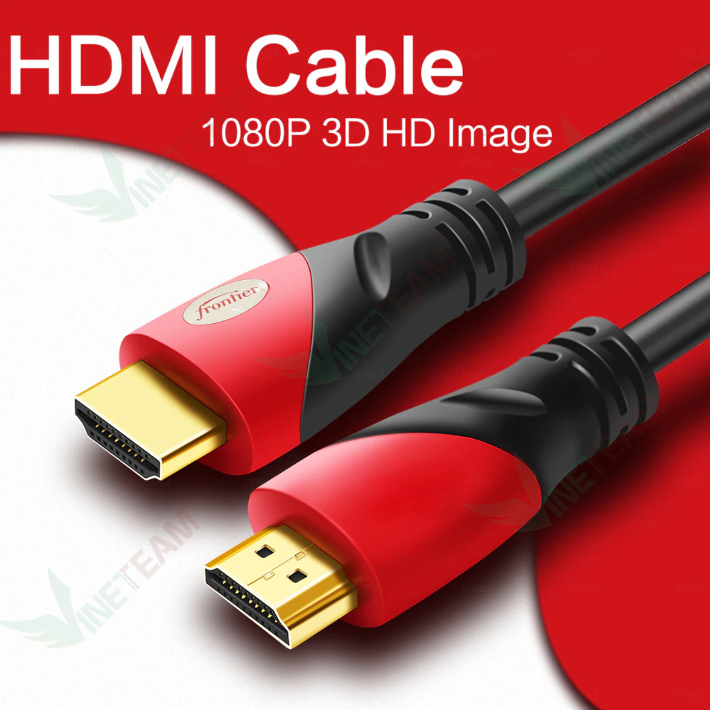 Dây cáp HDMI tròn chuẩn 4.0 hỗ trợ 4K 30Hz dài 1.8m - Hàng chính hãng