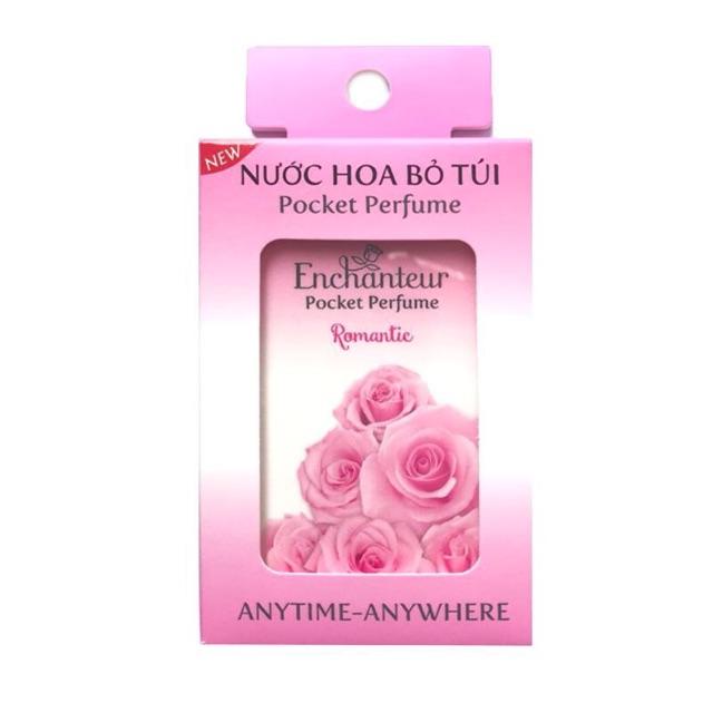 Combo 3 chai nước hoa bỏ túi Enchanteur Romantic 18ml *3