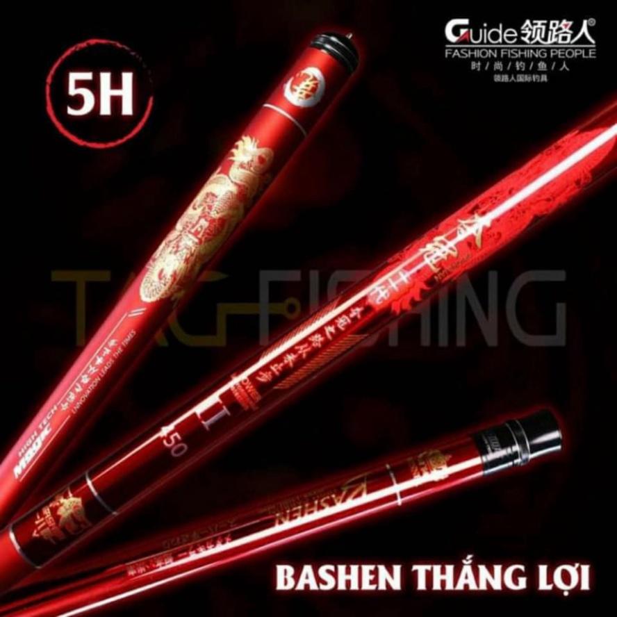 Sale to sale Cần câu Guide Bashen thắng lợi đỏ 5h - uy tín - xả hàng tồn