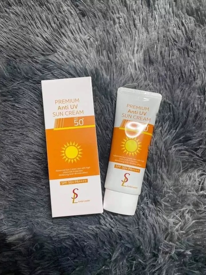 Kem Chống Nắng SL S mile Leader SPF50+ (60ml)-cam ( không tem phụ )