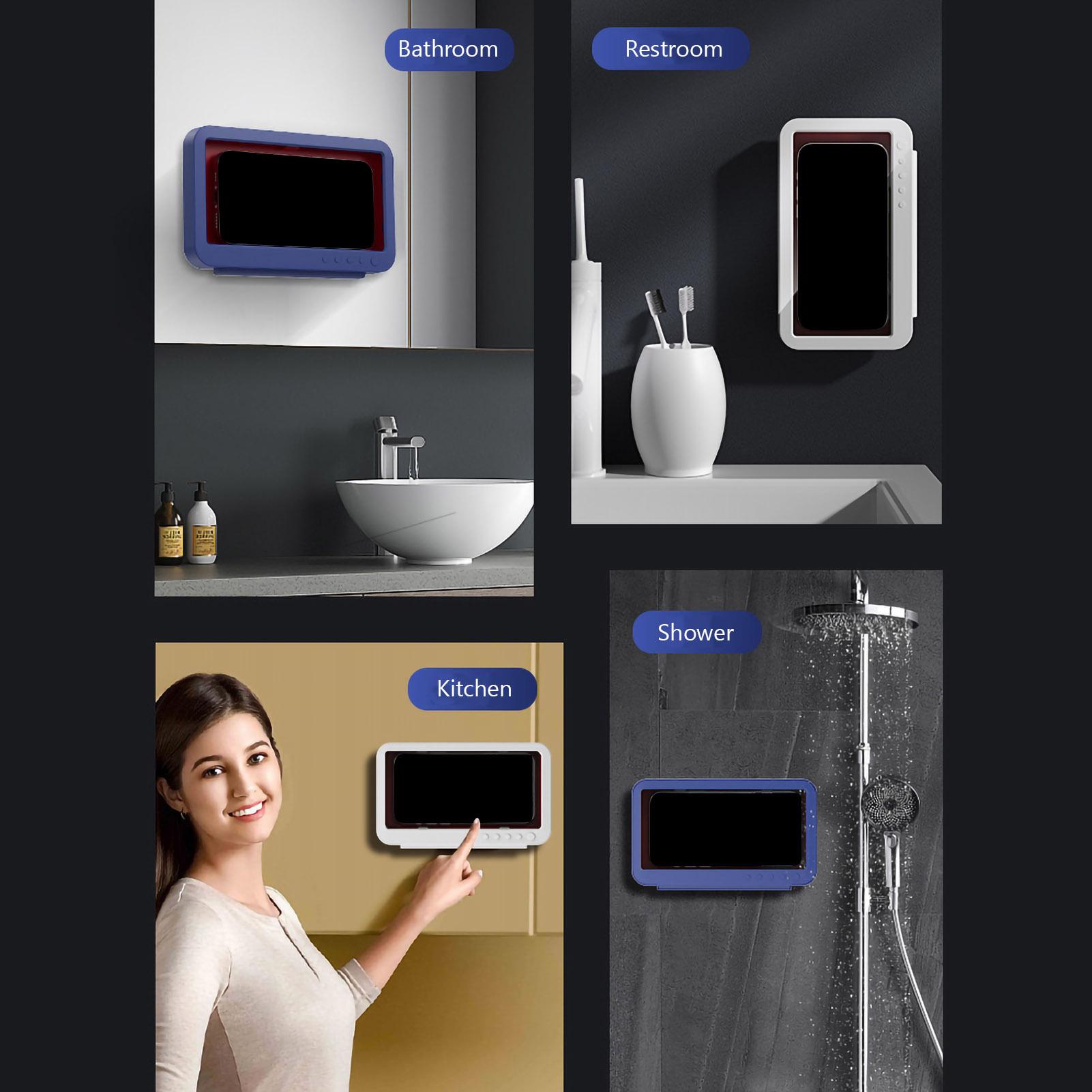 Hộp Đựng Điện Thoại Di Động Treo Tường Chống Nước Lc-188 Với Màn Hình Cảm Ứng