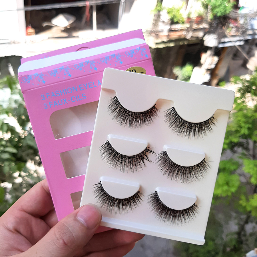 Mi giả 3 Fashion Eyelashes 3 Faux - Cils (kiểu mi 3D/A01)