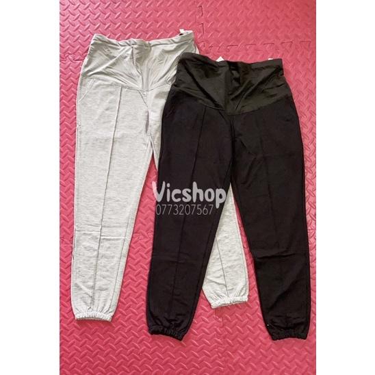 Quần bầu bo gấu chất nỉ da cá cực đẹp