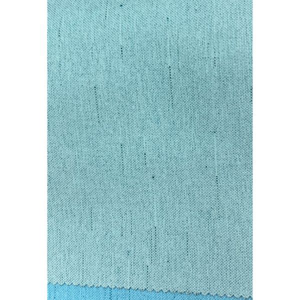 Rèm cửa vải LUCYM39-15 có thanh treo hợp kim nhôm màu vân gỗ đầu tròn - cao cố định 2m5