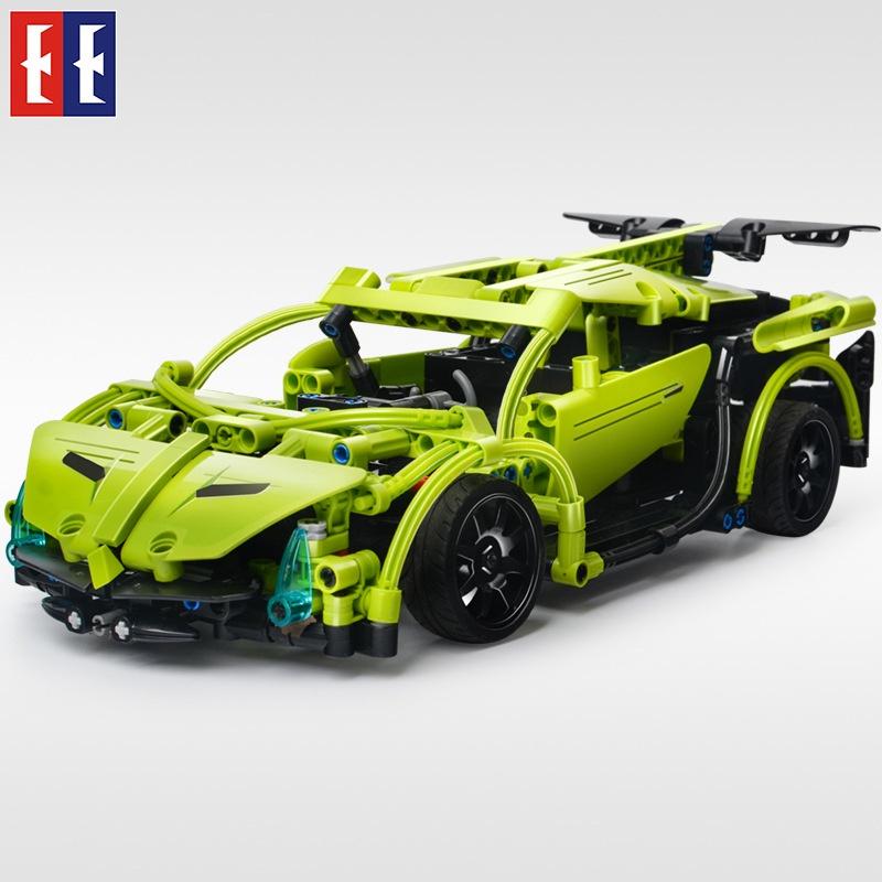 Đồ Chơi Lắp Ráp Kiểu Lego Siêu Xe LAMBORGHINI CaDA C51007 Điều Khiển Từ Xa RC Với 453 Mảnh Ghép