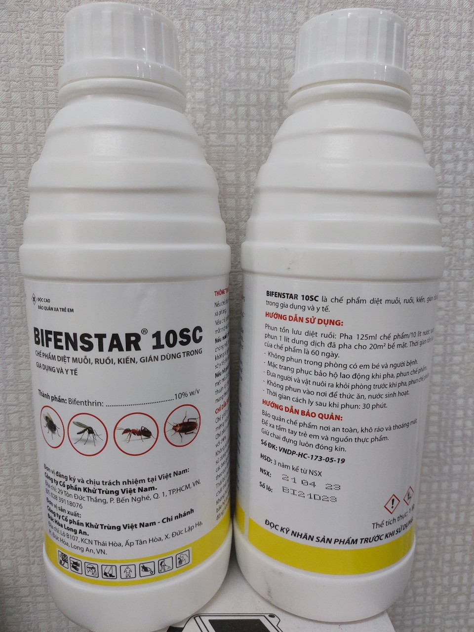Thuốc phun muỗi không mùi BIFENTAR 10SC- chai 1000ml
