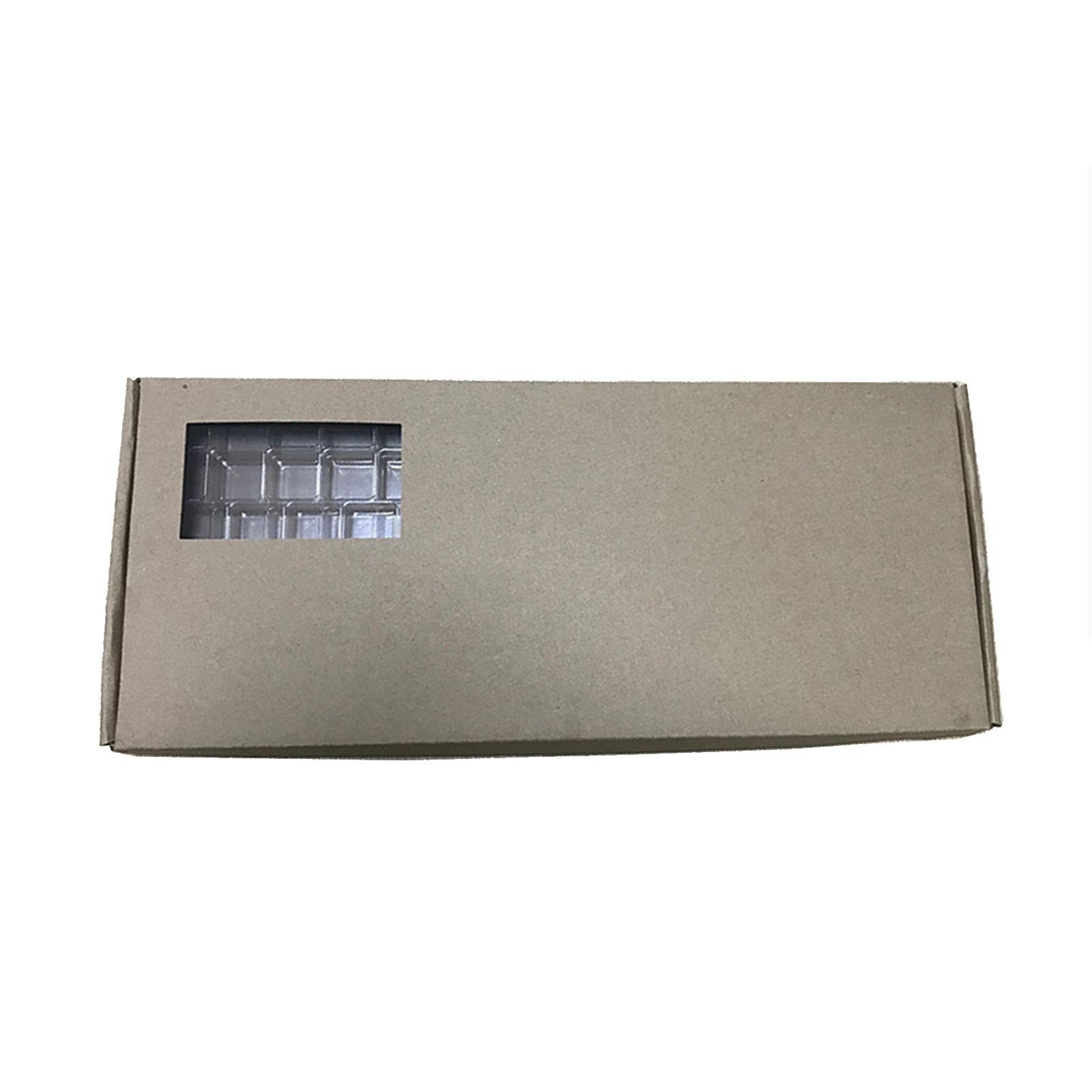 2 Layers Keycap Storage Box Dustproof Lid Compartment Keyboard Set Storage