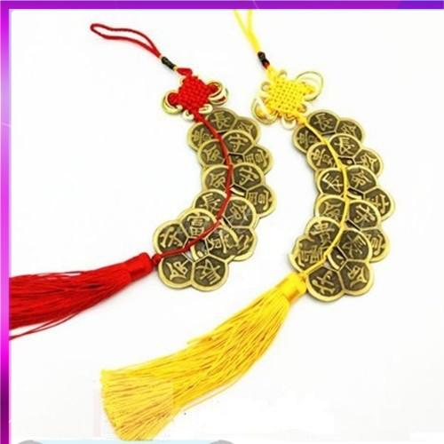 Dây treo Ngũ Phúc Hoa Mai 40cm-Cát tường Chiêu lộc