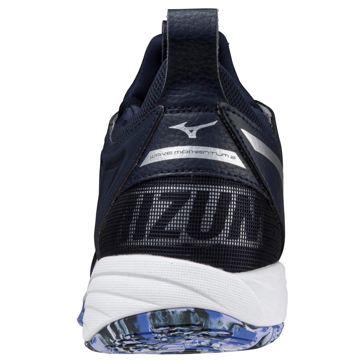 Giày bóng chuyền MIZUNO WAVE MOMENTUM 2 MID V1GA211702, giày cầu lông nam - tặng tất thể thao bendu chính hãng