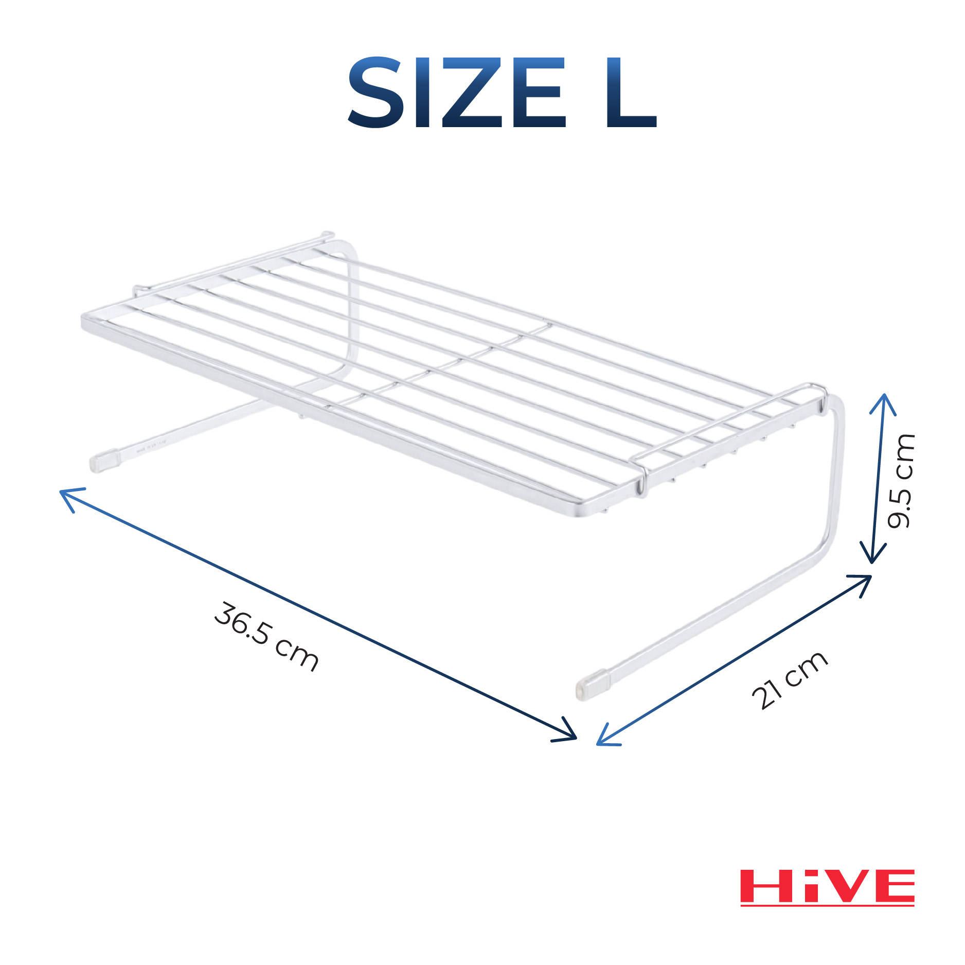 Giá úp đĩa gầm bếp HIVE