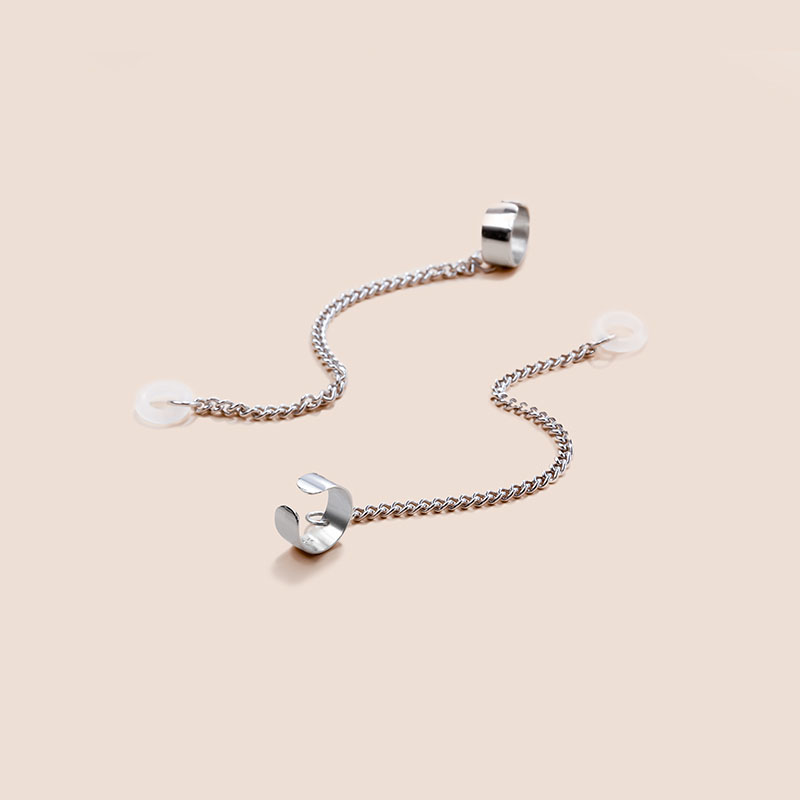 1 Đôi khuyên tai đeo tai nghe airpod phụ kiện đeo tai nghe không dây bluetooth chống rơi rớt thất lạc kẹp vành trên cá tính