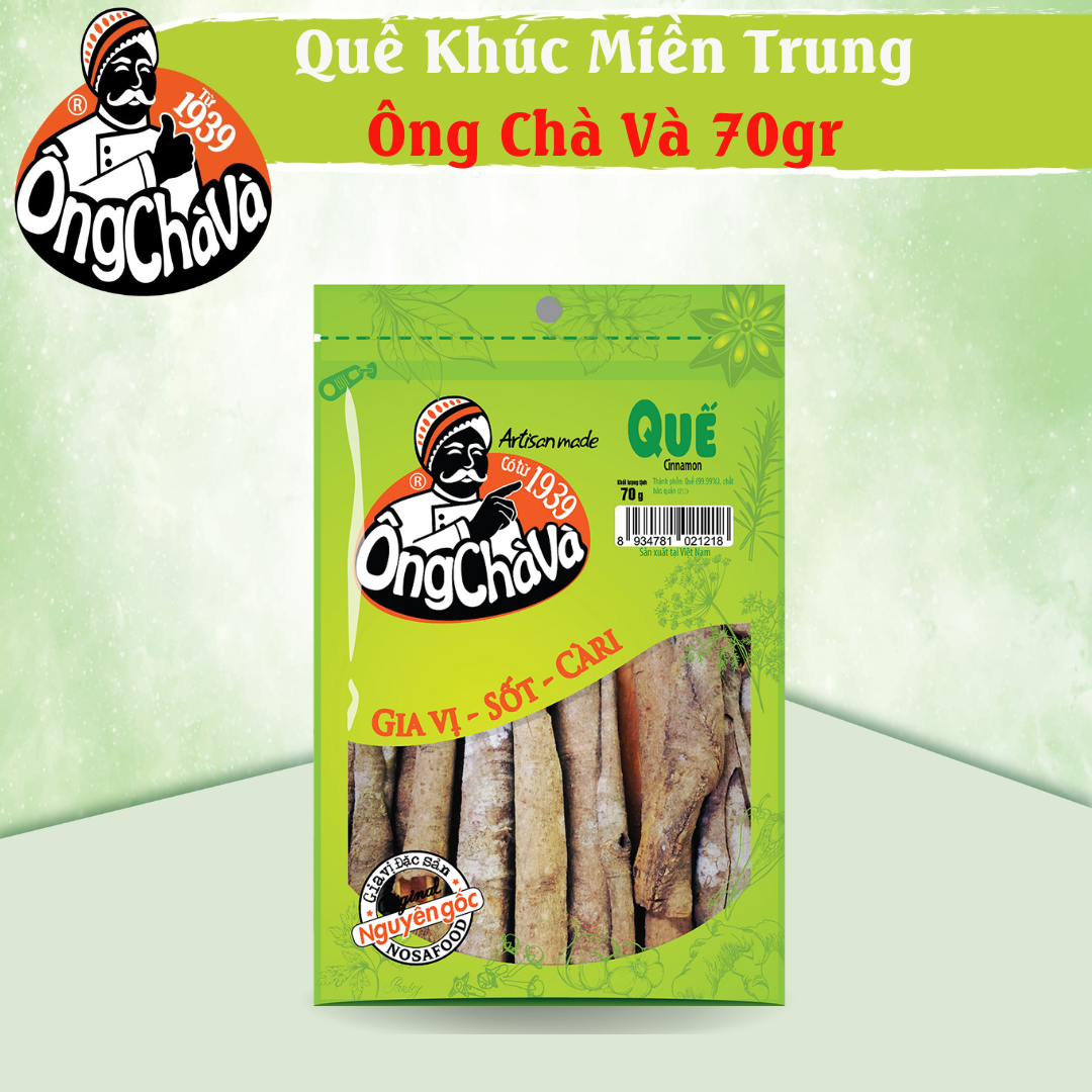 Quế Khúc Nguyên Vỏ Ông Chà Và 70g - Quế Thanh