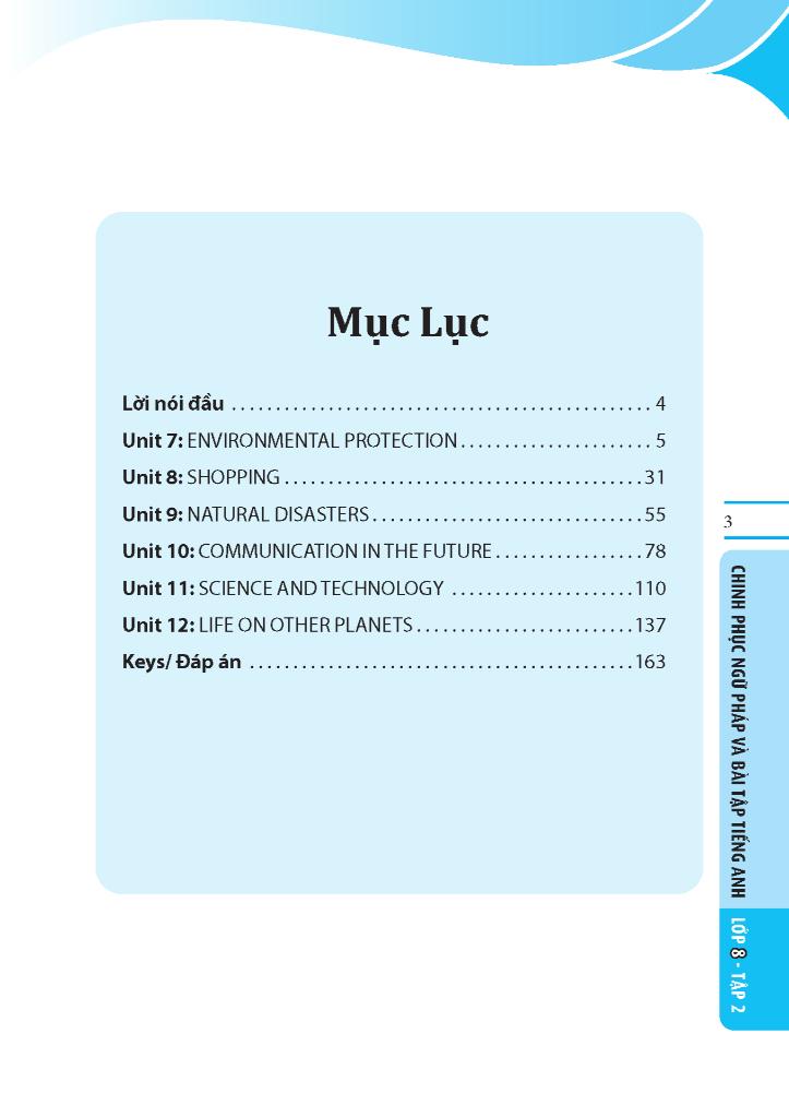 Global Success - Chinh Phục Ngữ Pháp Và Bài Tập Tiếng Anh - Lớp 8 - Tập 2 (Có Đáp Án)