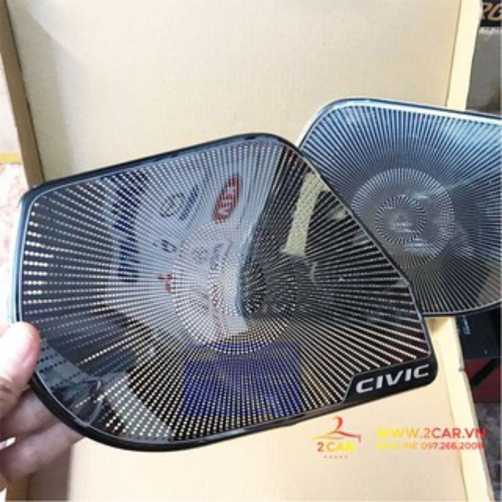 Ốp Tapli Cánh Cửa, ốp màng loa Xe Honda Civic 2016-2021 honda civic Hàng TiTan Cao Cấp