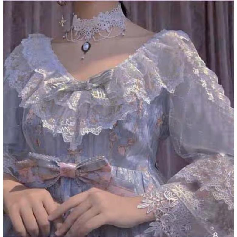 Choker ren cổ điển ren trắng - Arora boutique