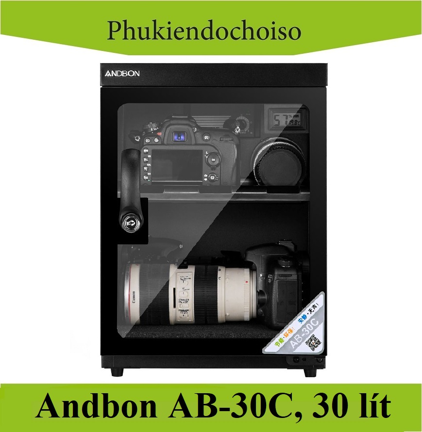 Tủ chống ẩm Andbon AB-30C (30 lít), Hàng chính hãng