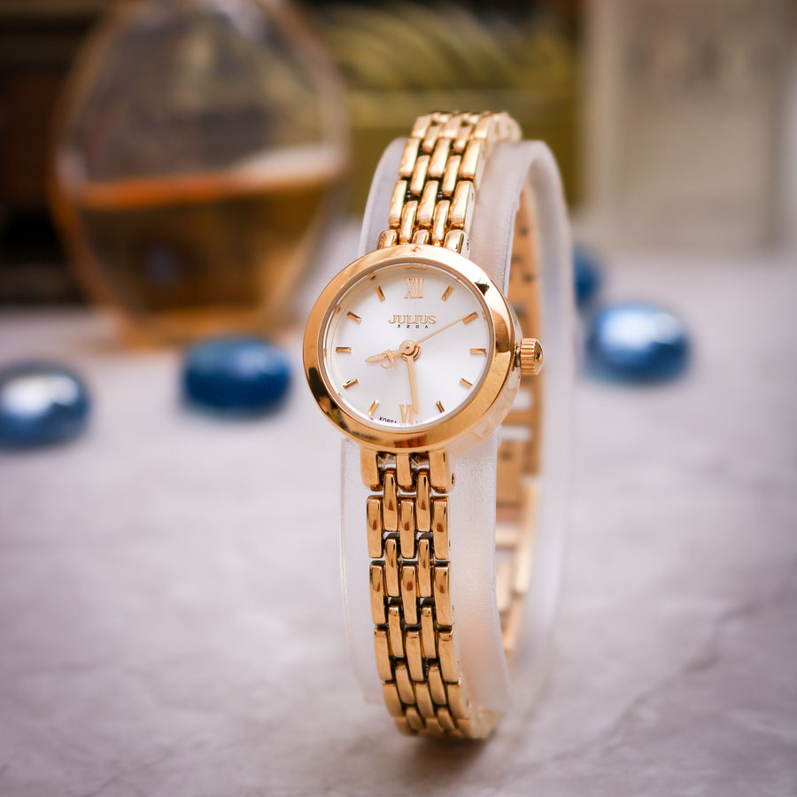 Đồng hồ nữ Julius JA-770 dây thép size 20