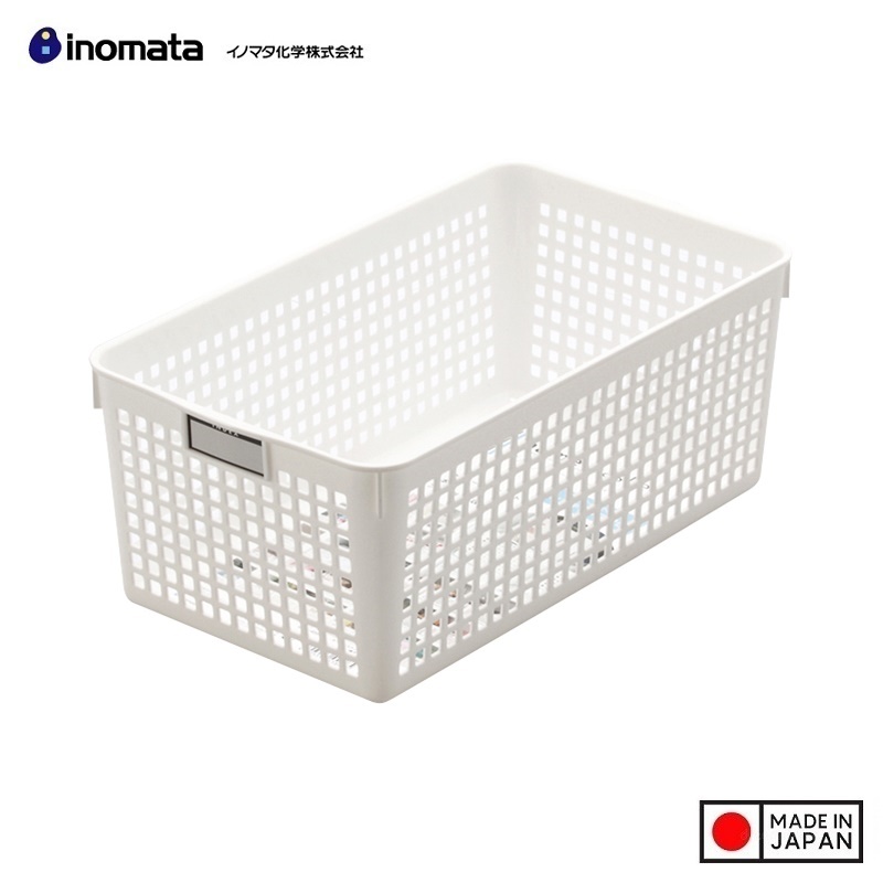 Rổ đựng đồ đa tiện ích Inomata – Hàng nội địa Nhật Bản Made in Japan – Size M – MÀU TRẮNG WHITE