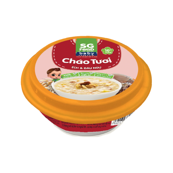 Cháo tươi Baby SG Food ếch đậu ngự 240g