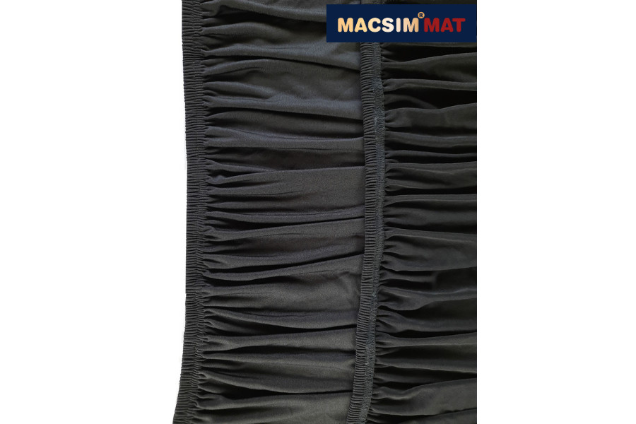 Bạt phủ dành cho xe ô tô 7 chỗ nhãn hiệu Macsim sử dụng trong nhà chất liệu vải thun - màu đen và màu đỏ