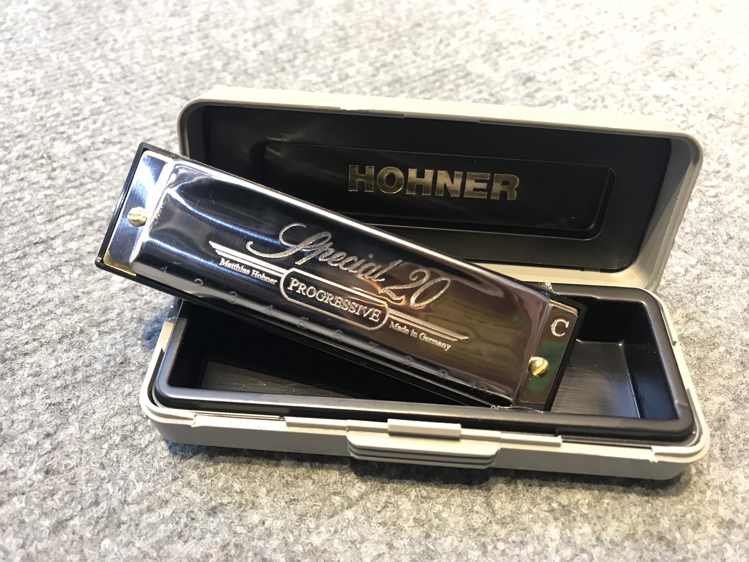 Kèn harmonica diatonic 10 lỗ Special 20 Progressiver -Hàng nhập Đức