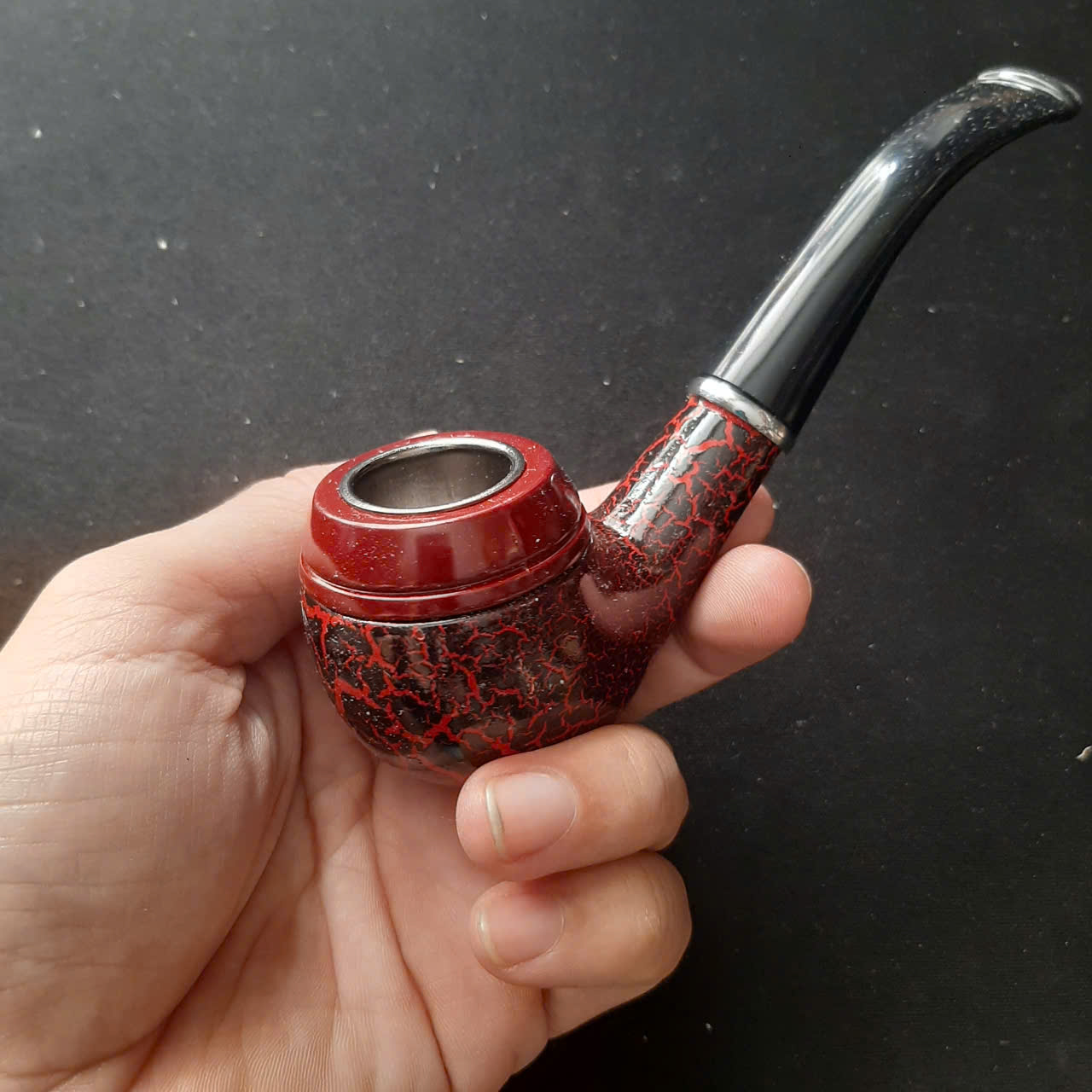 Tẩu thuốc sợi nhựa dẻo ( giao màu ngãu nhiên)