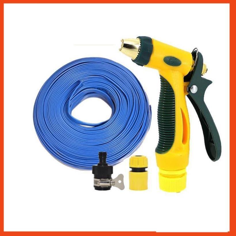 Bộ dây vòi xịt nước rửa xe,tưới cây tăng áp 3 lần 7-10m 206317