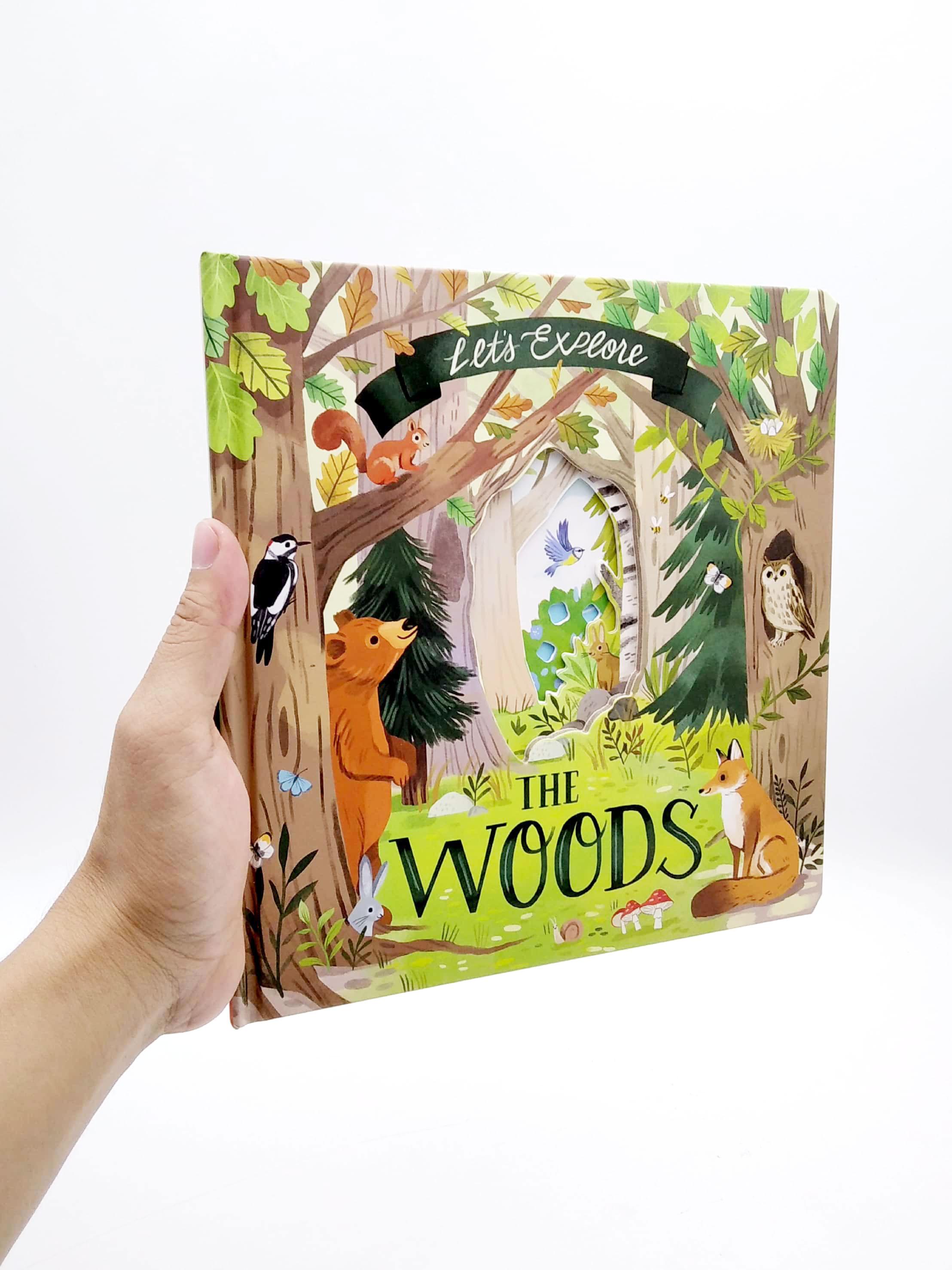 Nature Die-cut Book - Let's Explore! The Woods