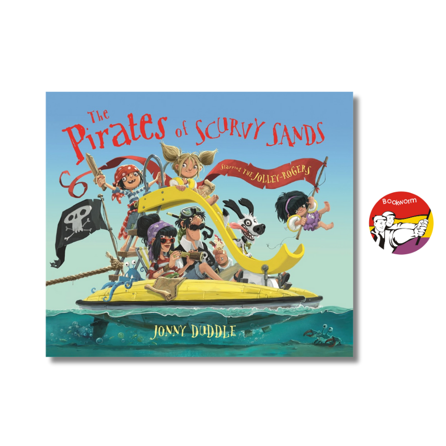 Sách - The The Pirates of Scurvy Sands by Jonny Duddle | English Children's Picture Book | Bìa cứng
