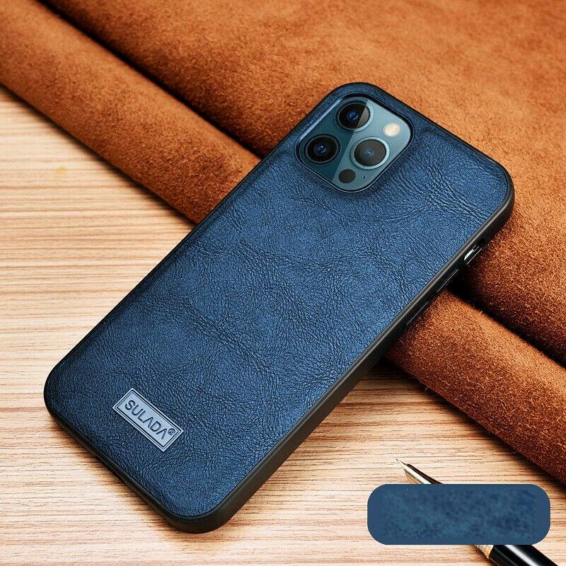 Ốp Lưng Da Sulada cho Điện Thoại Iphone - Hàng Chính Hãng