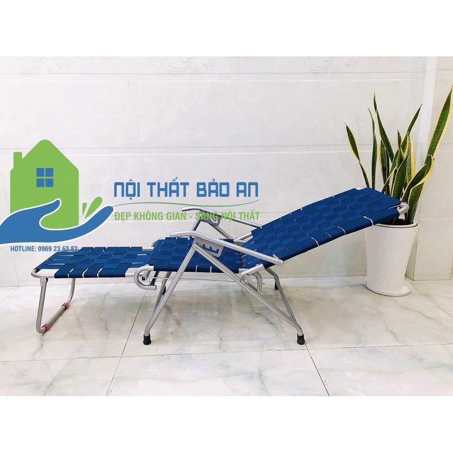 Ghế bố xếp dây dù khung sắt - GX08