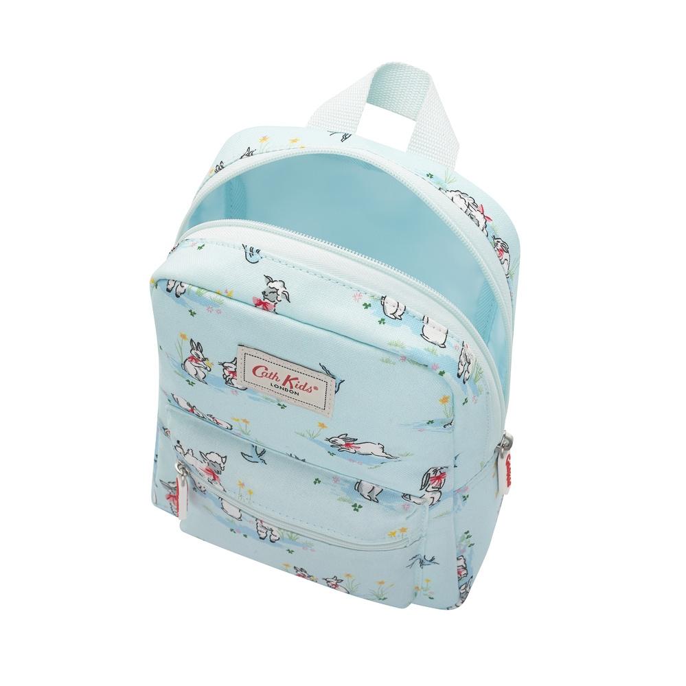 Ba lô trẻ em/Kids Modern Mini Backpack Spring Bunnies and Lambs - Blue - 1088809
