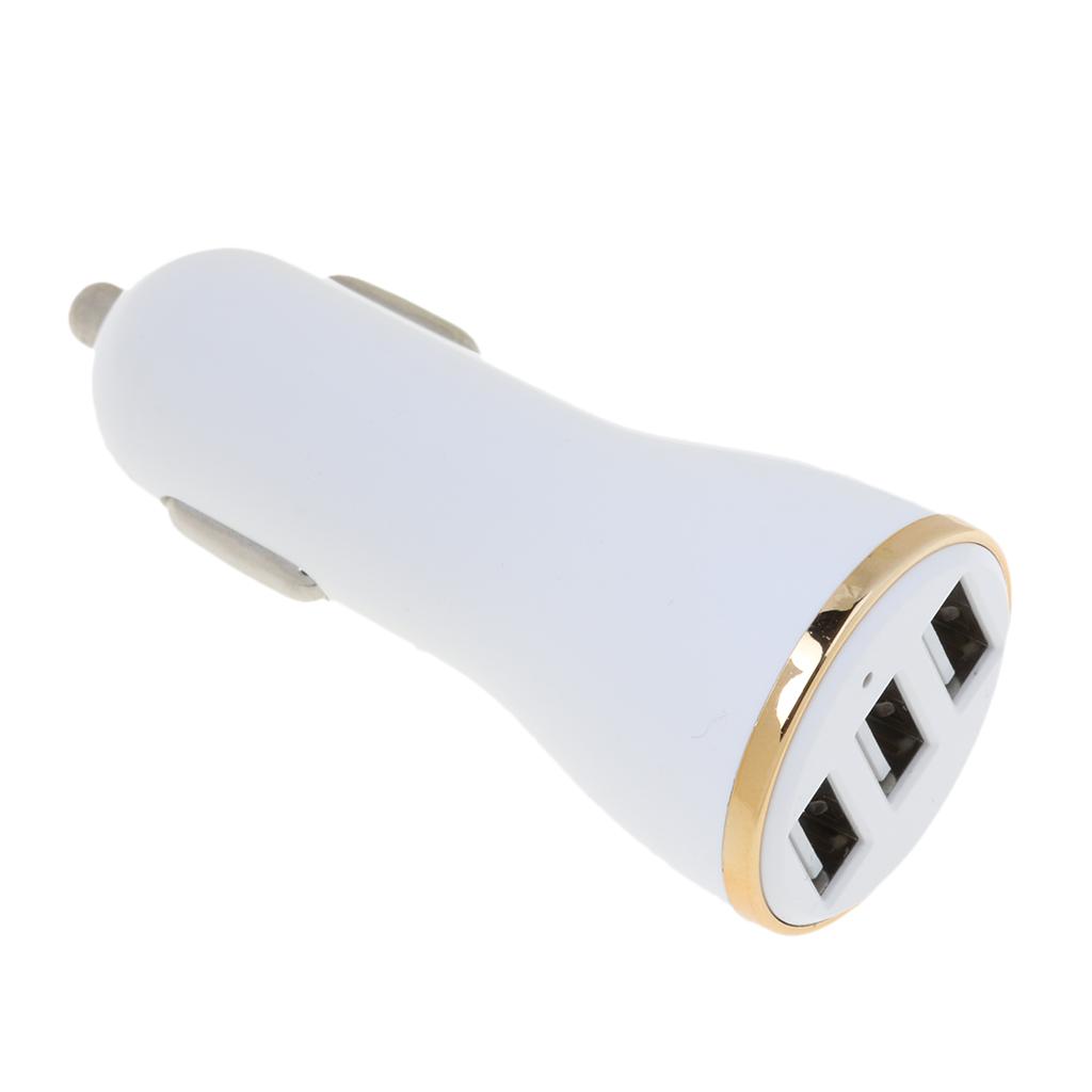 3 ports Fast car charger 3 usb ports